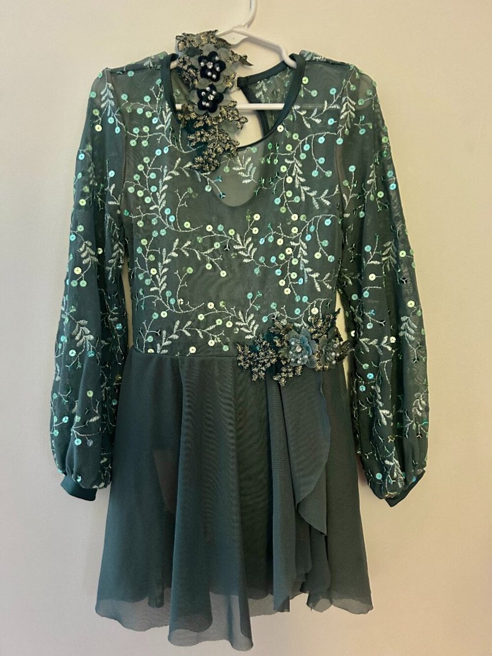 Girls Dance Costume/Dress Saint Honesty Weissman Showtime Size 6/6x